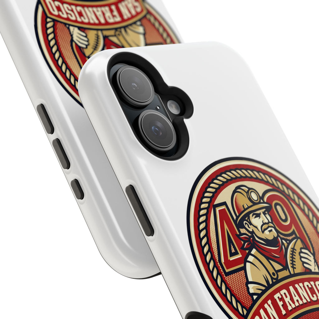 San Francisco 49er Firefighter Badge phone case | Impact-Resistant Case
