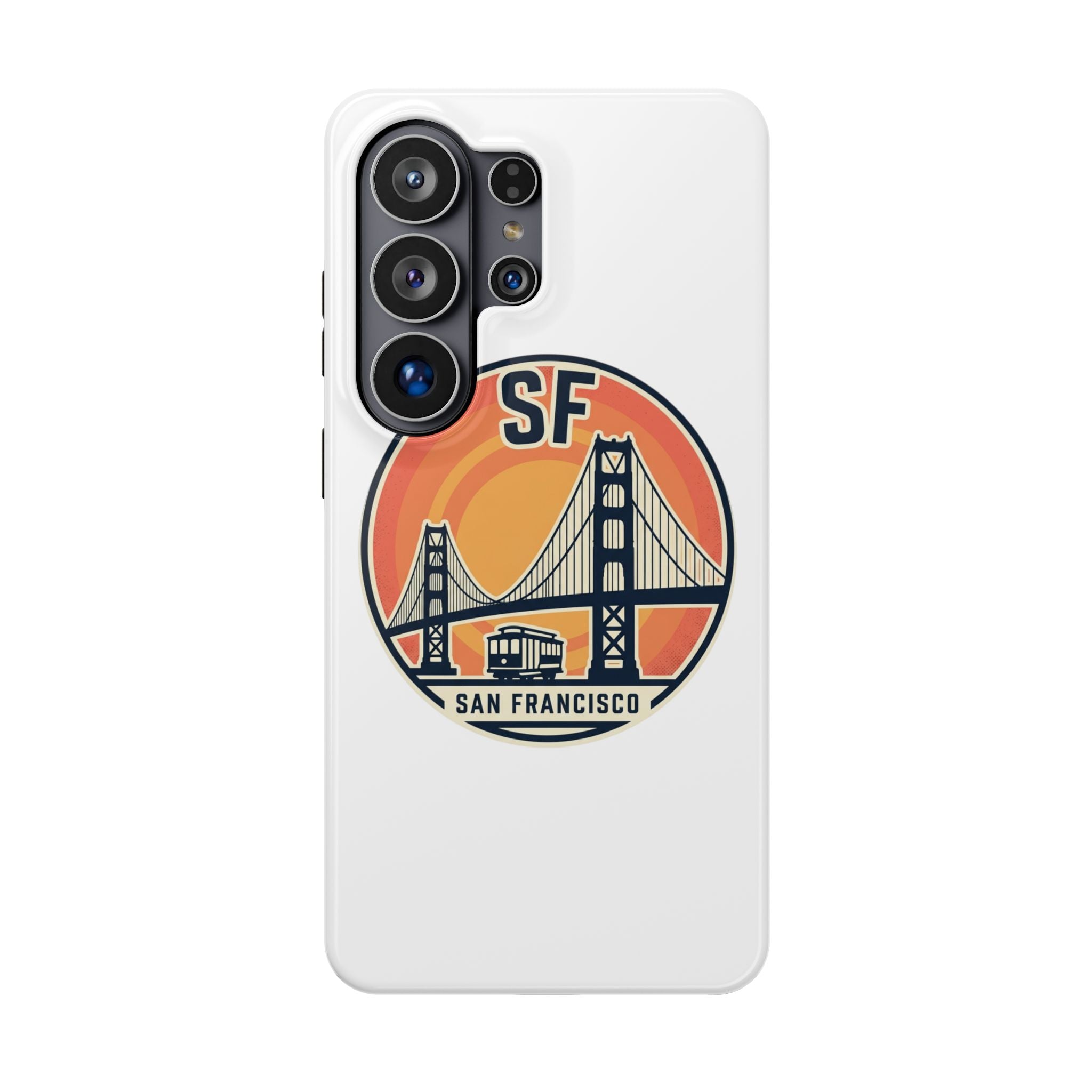 San Francisco Golden Gate Circle Phone Case