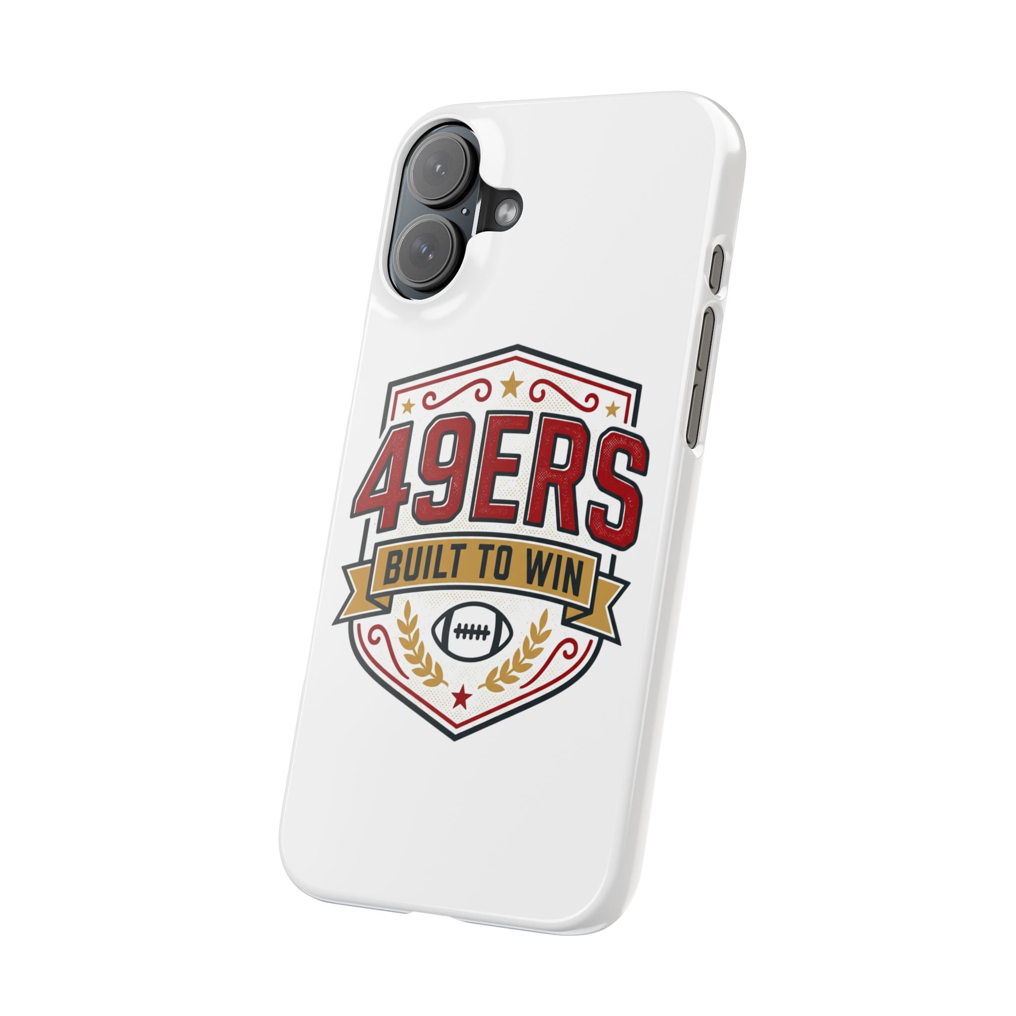 49ers Built to Win phone case | Slim Case