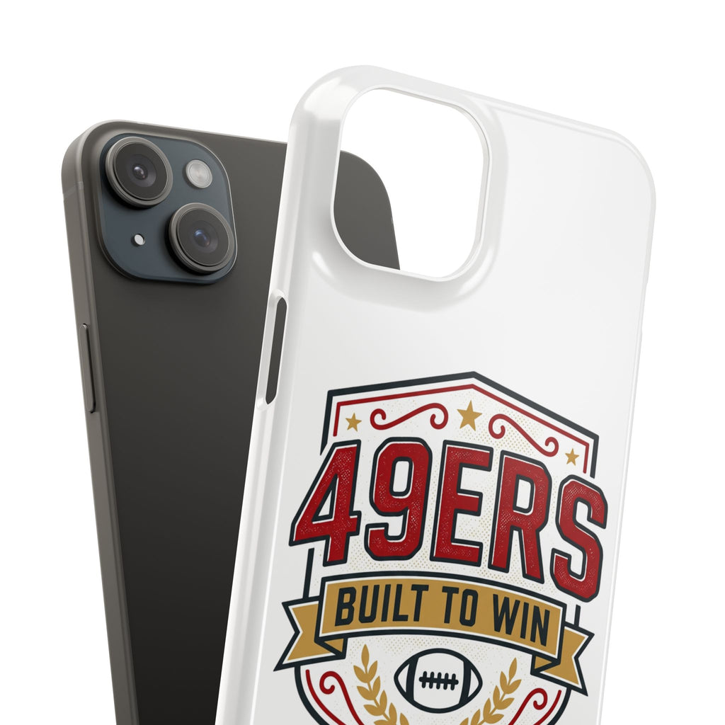 49ers Built to Win phone case | Slim Case