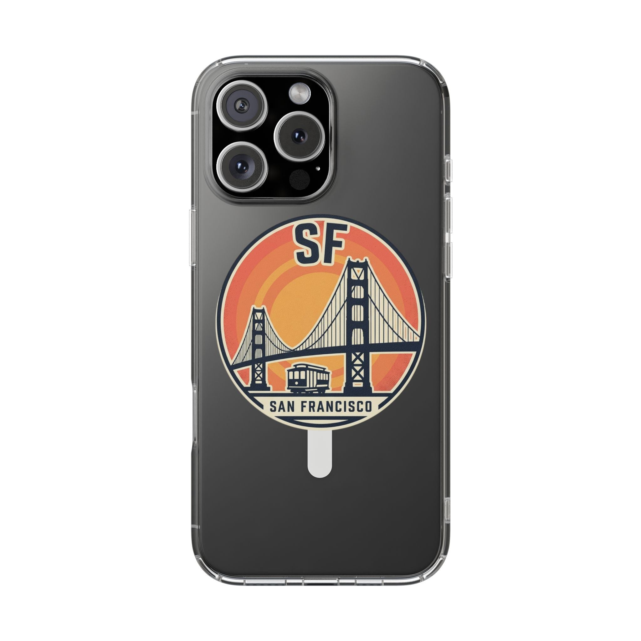San Francisco Golden Gate Bridge phone case | Magnetic Clear Case