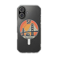 San Francisco Golden Gate Bridge phone case | Magnetic Clear Case