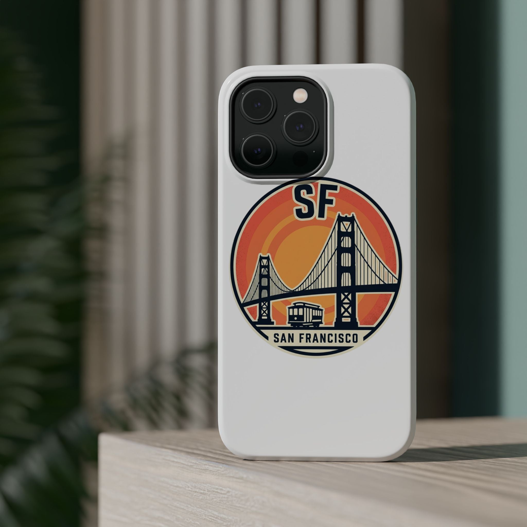 San Francisco Golden Gate Circle Phone Case