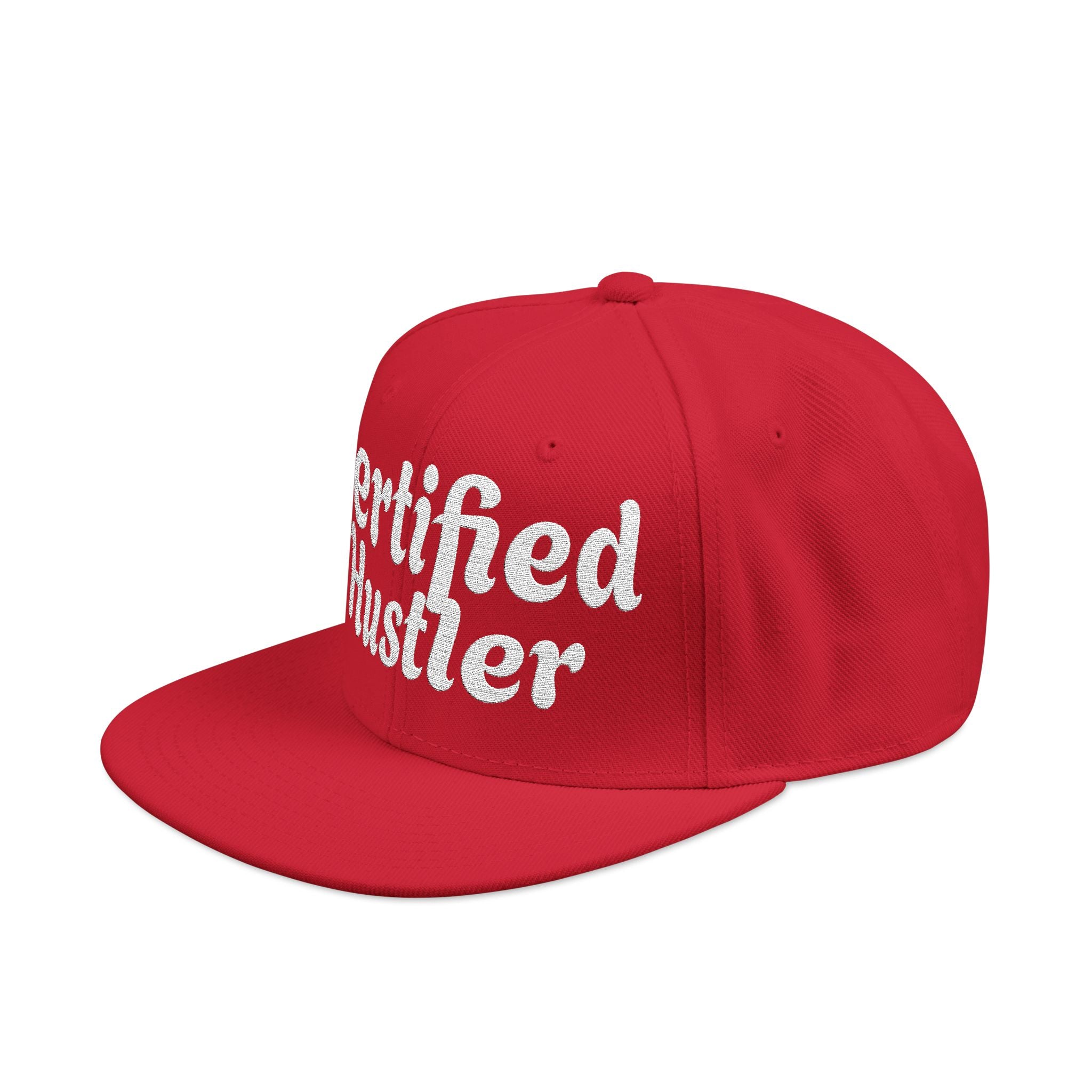 Certified Hustler Snapback | Embroidered Trucker Hat