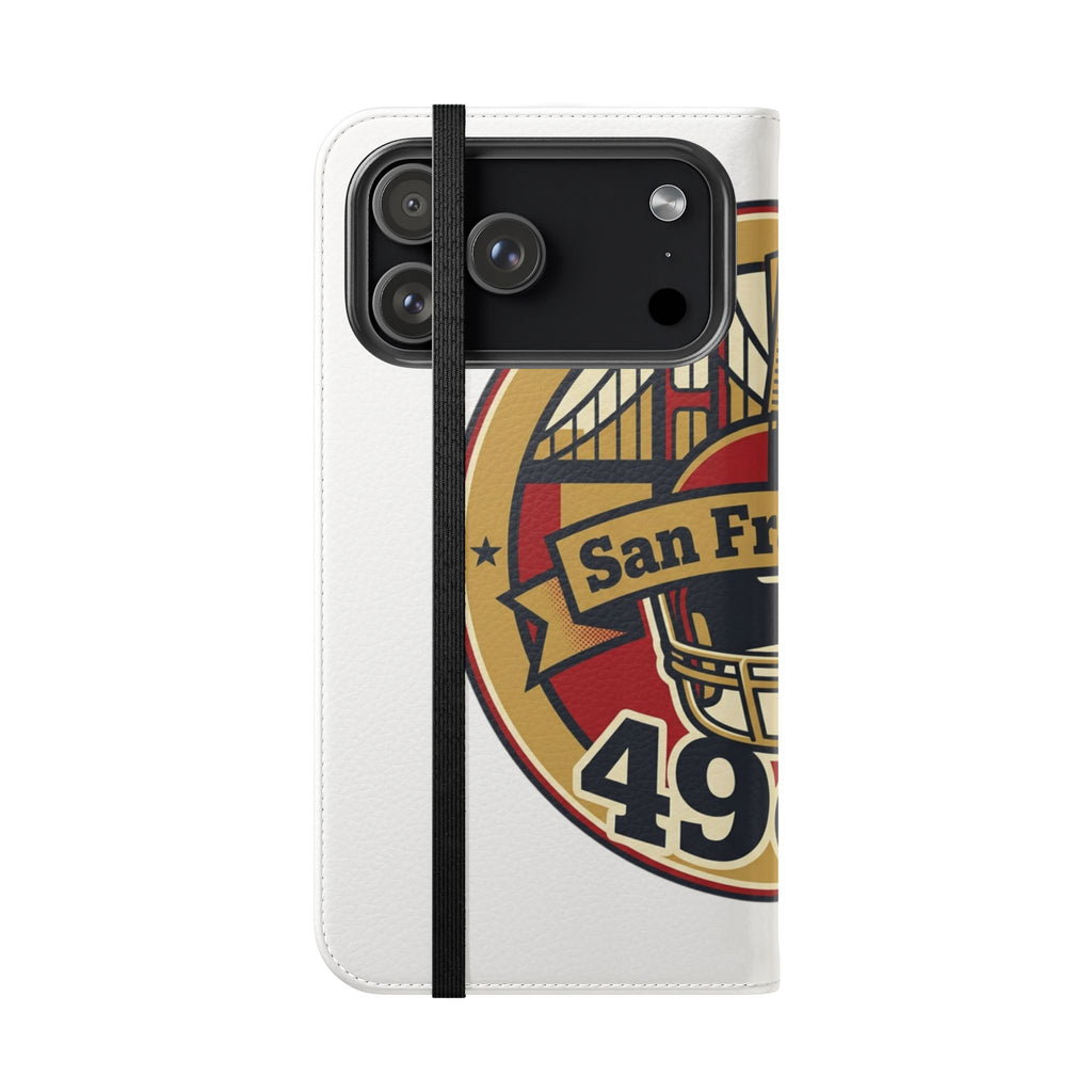 San Francisco 49ers Vintage Logo Flip Case | Phone Wallet