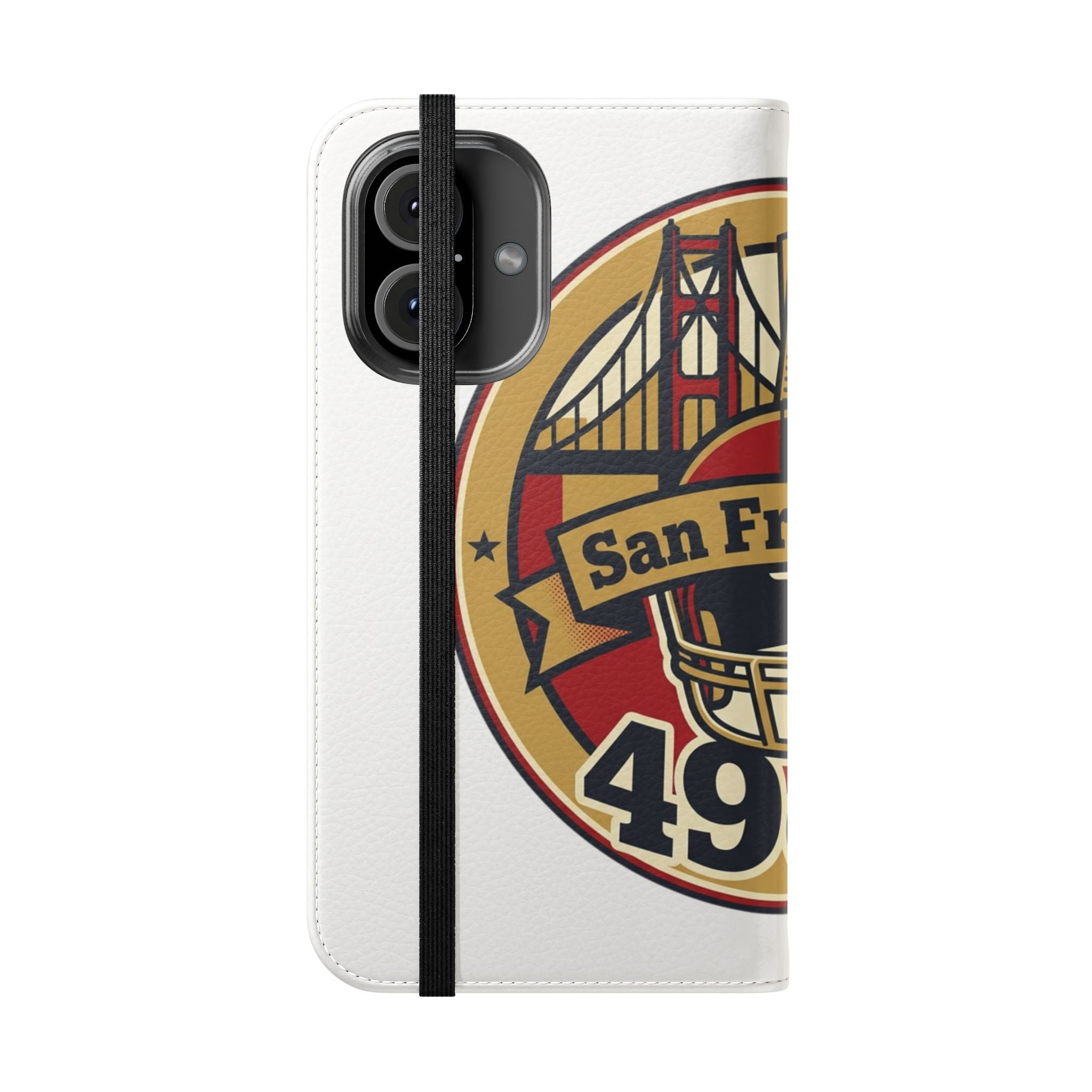 San Francisco 49ers Vintage Logo Flip Case | Phone Wallet