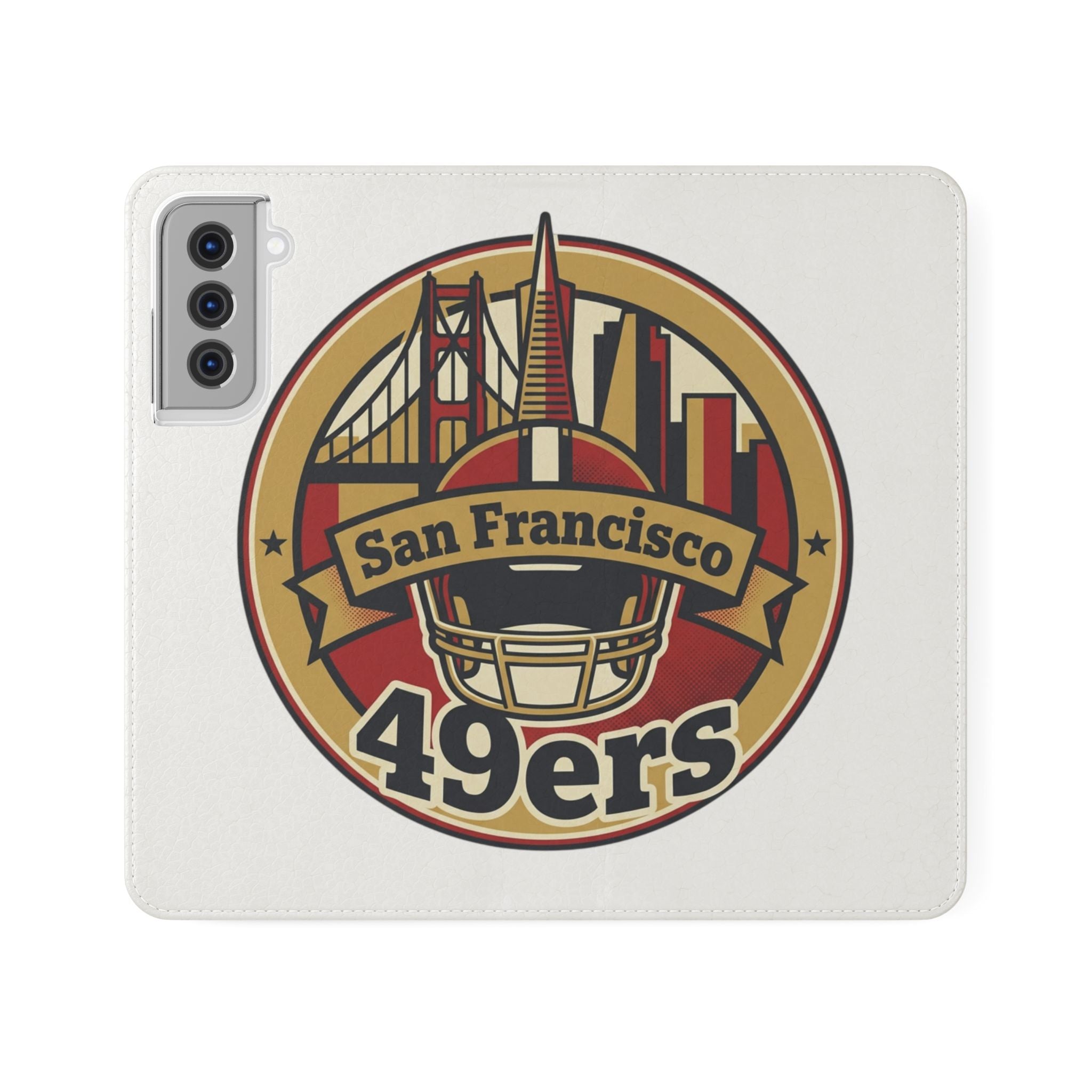 San Francisco 49ers Vintage Logo Flip Case | Phone Wallet