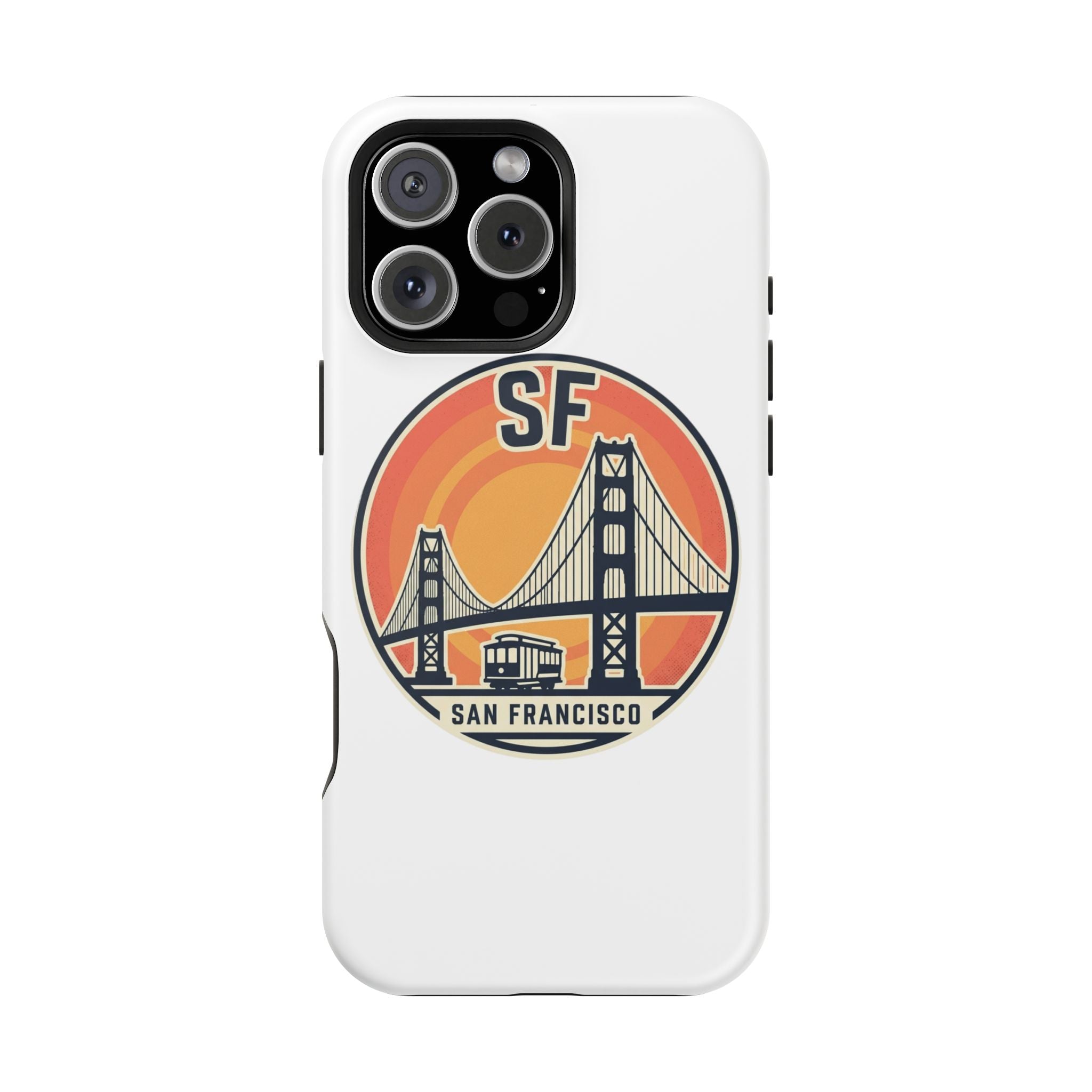 San Francisco Golden Gate Circle Phone Case