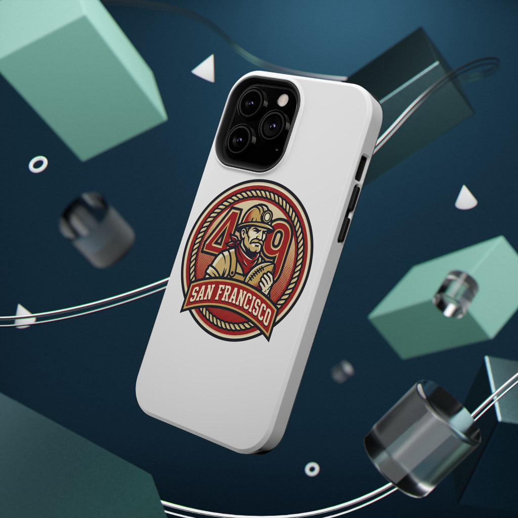 San Francisco 49er Firefighter Badge phone case | Impact-Resistant Case