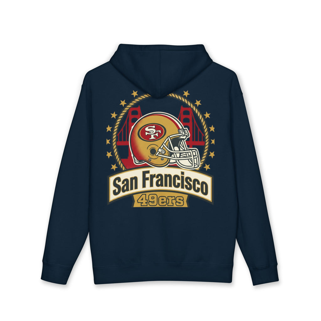 San Francisco Football Helmet Hoodie | City Skyline Logo