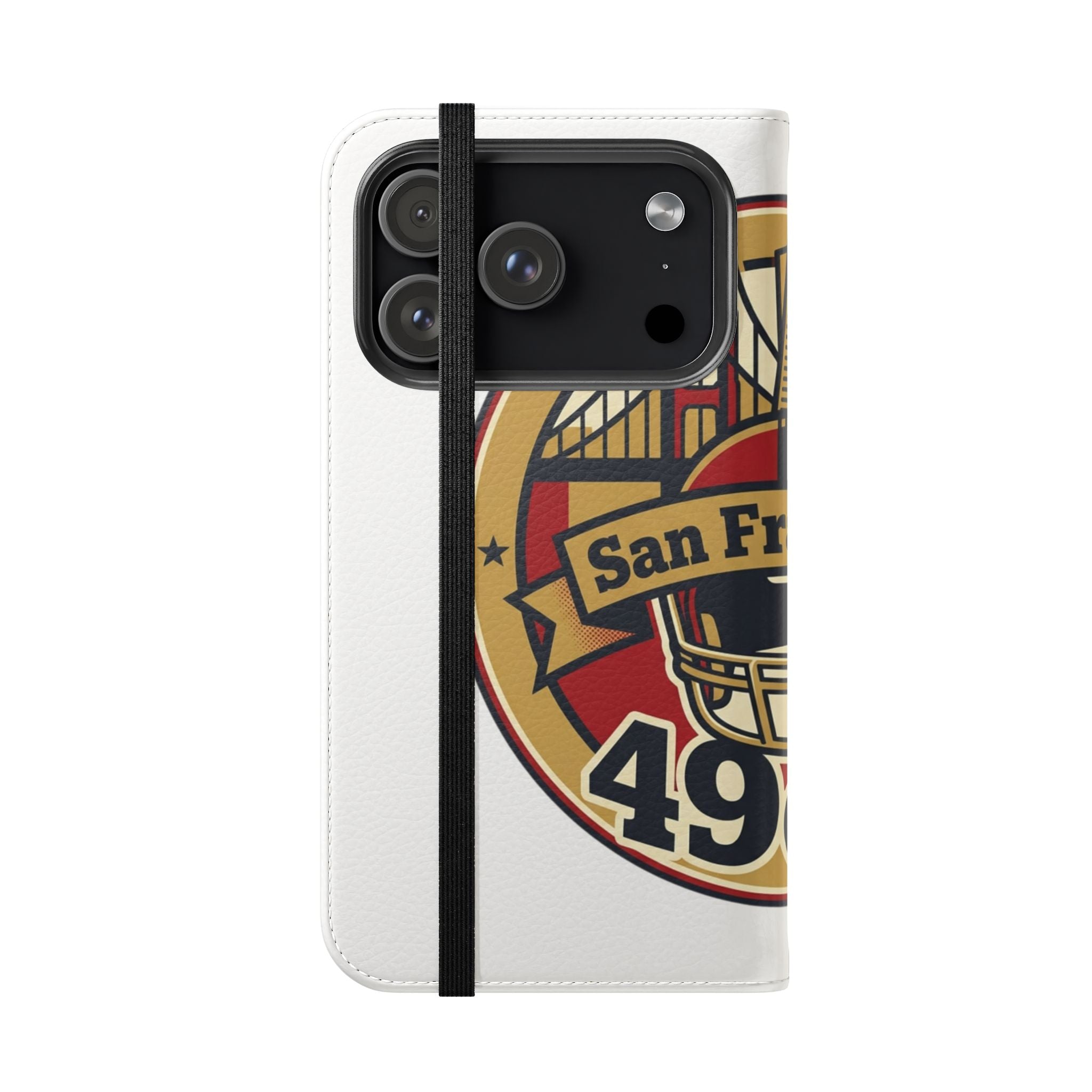 San Francisco 49ers Vintage Logo Flip Case | Phone Wallet