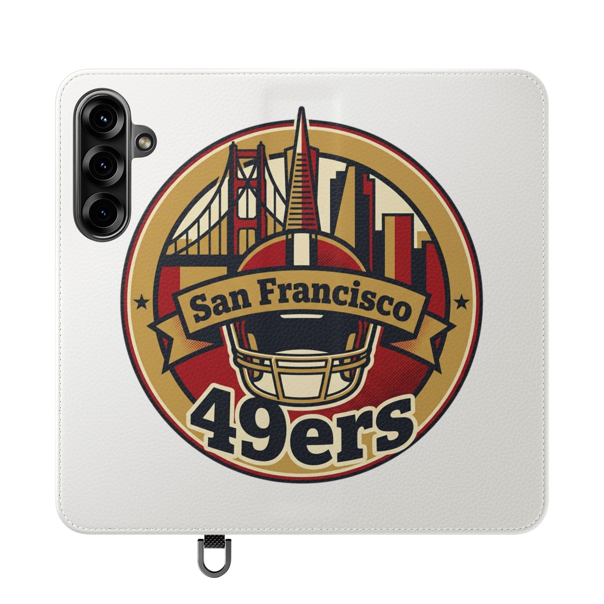 San Francisco 49ers Vintage Logo Flip Case | Phone Wallet