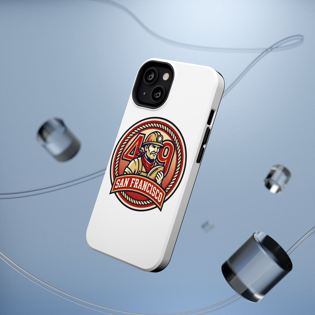 San Francisco 49er Firefighter Badge phone case | Impact-Resistant Case