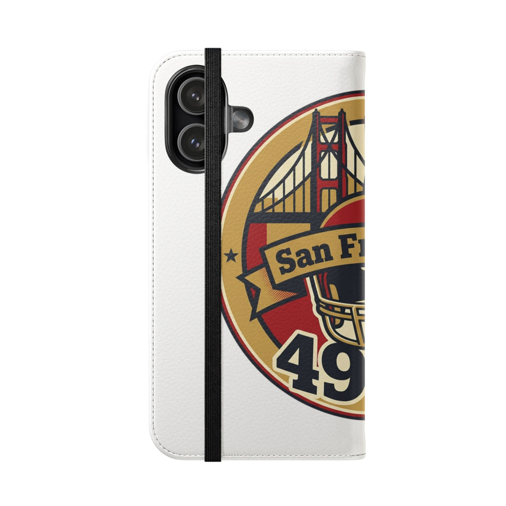 San Francisco 49ers Vintage Logo Flip Case | Phone Wallet