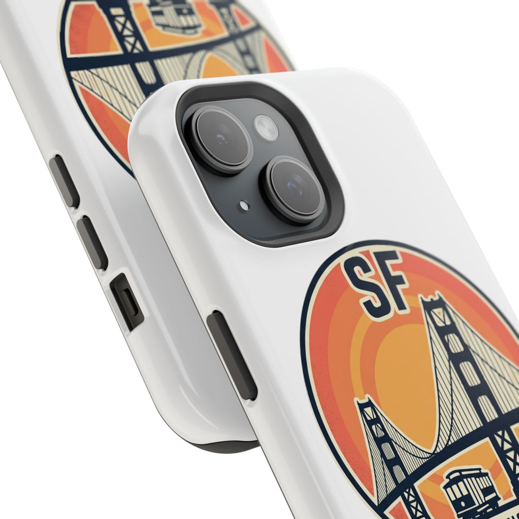 San Francisco Golden Gate Circle Phone Case