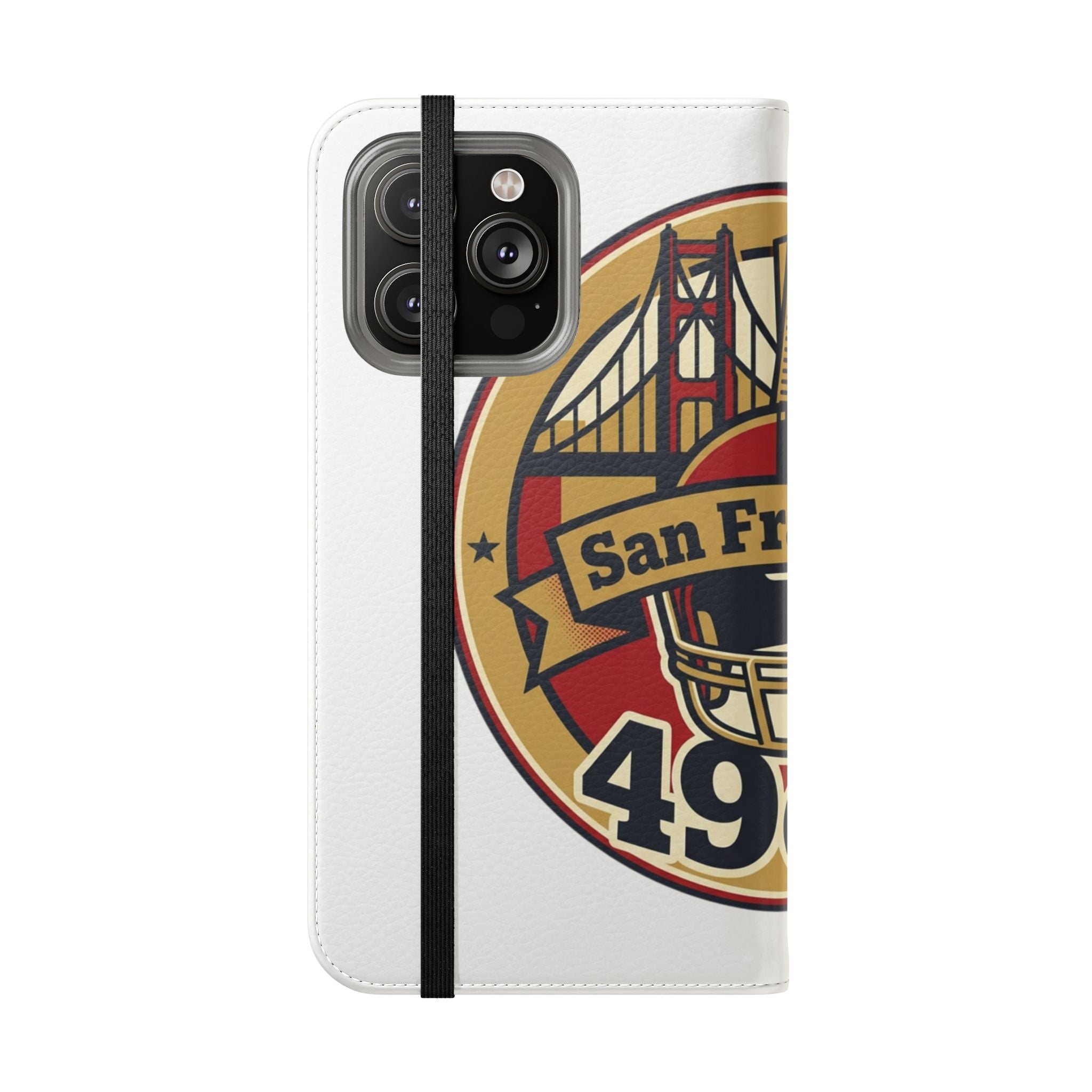 San Francisco 49ers Vintage Logo Flip Case | Phone Wallet