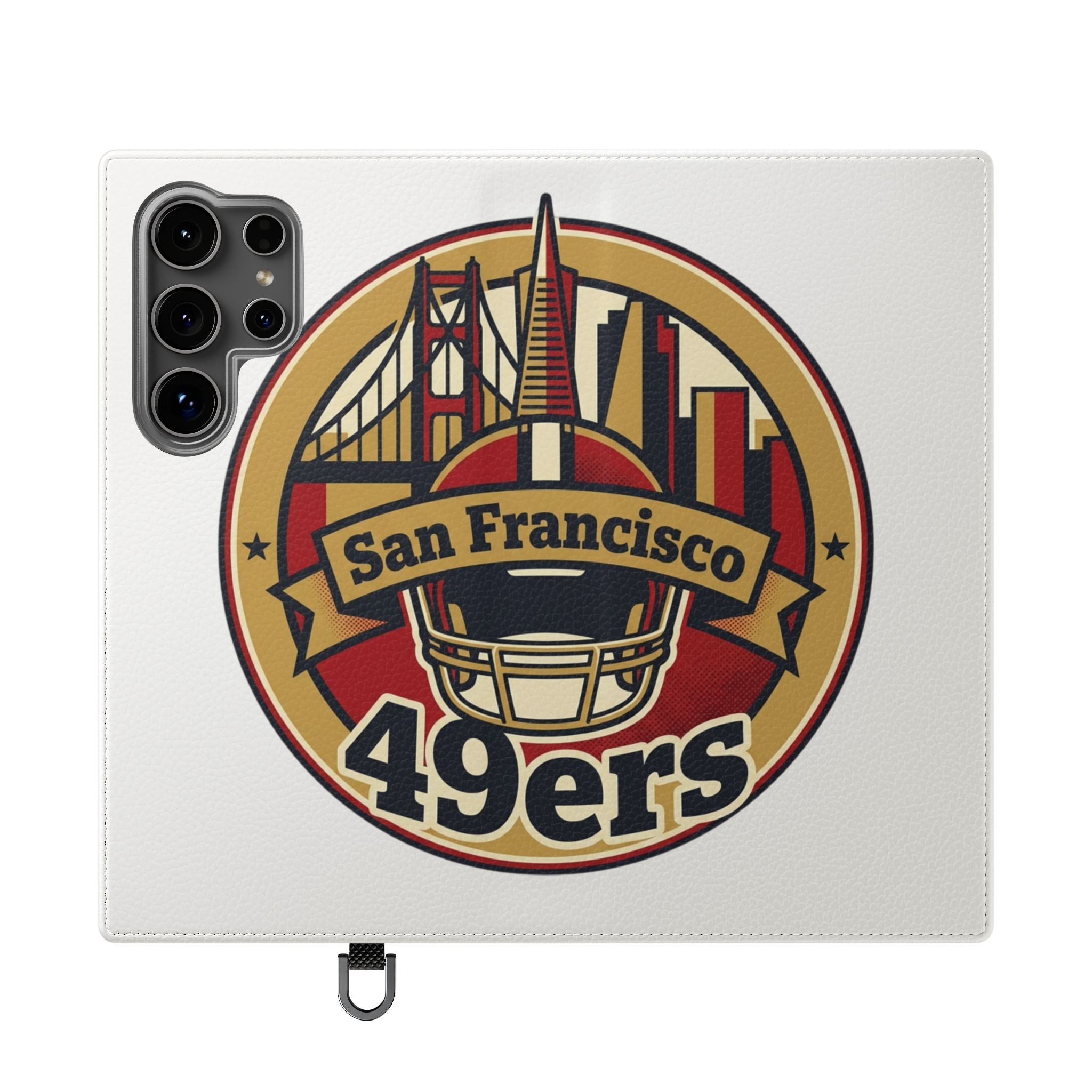 San Francisco 49ers Vintage Logo Flip Case | Phone Wallet