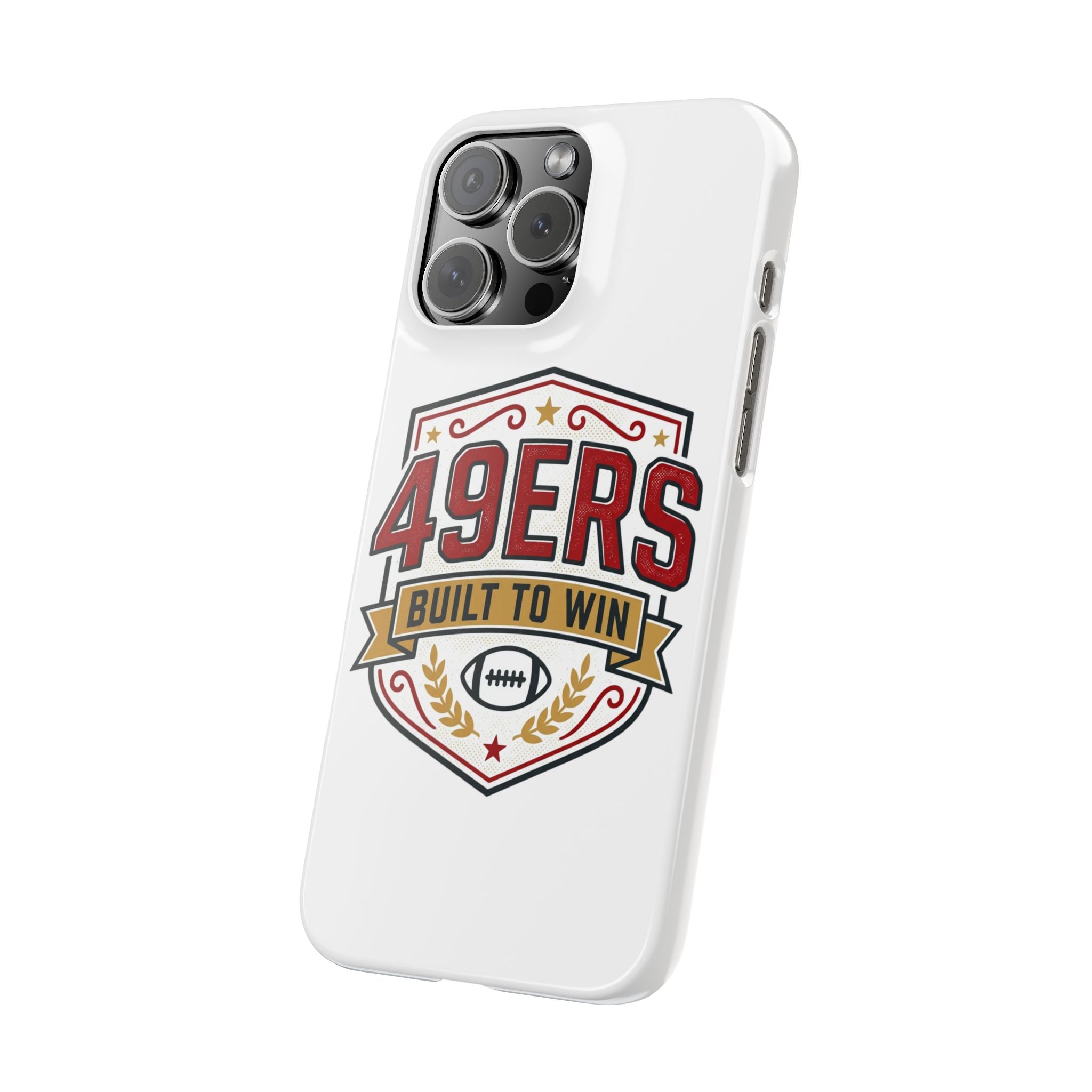 49ers Built to Win phone case | Slim Case