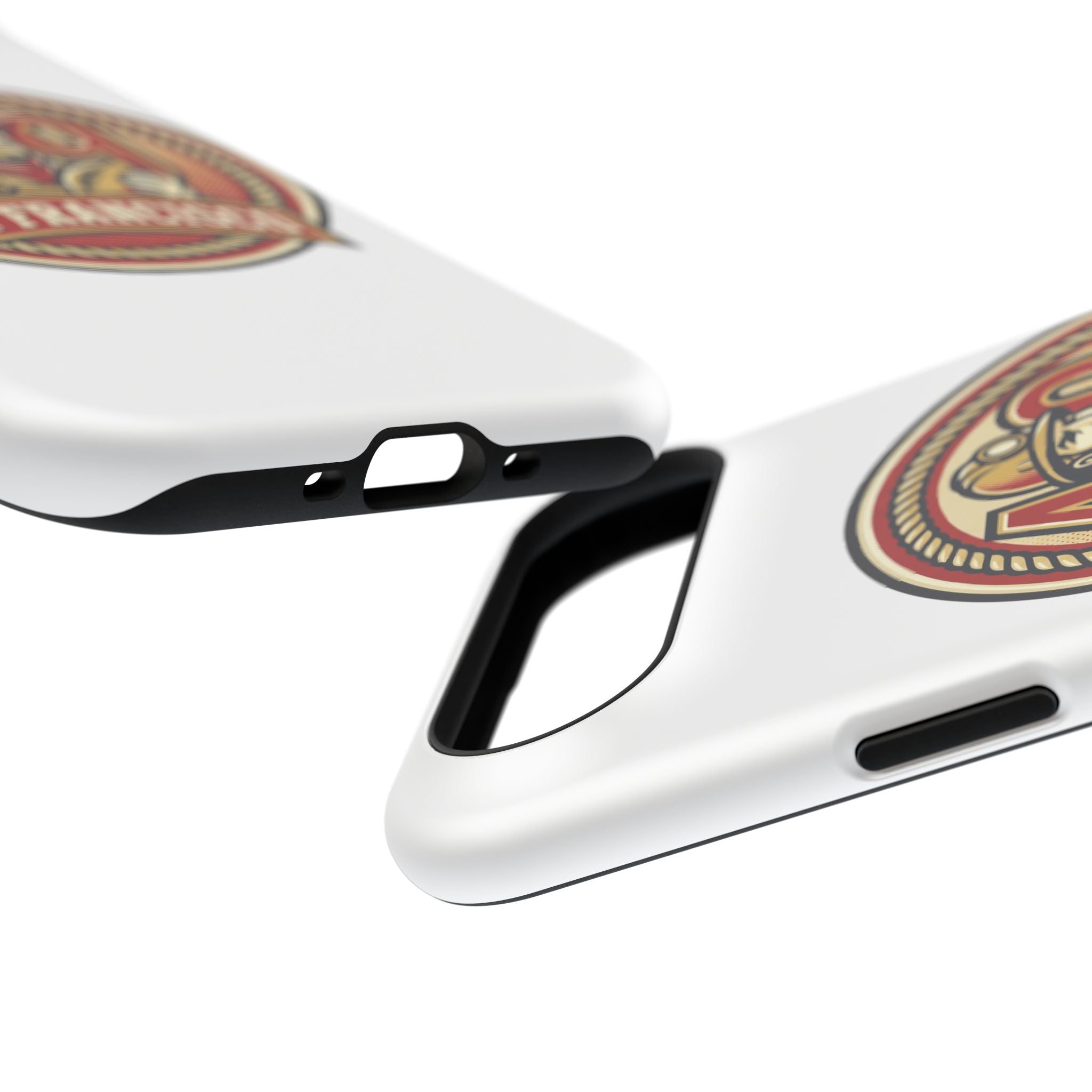 San Francisco 49er Firefighter Badge phone case | Impact-Resistant Case