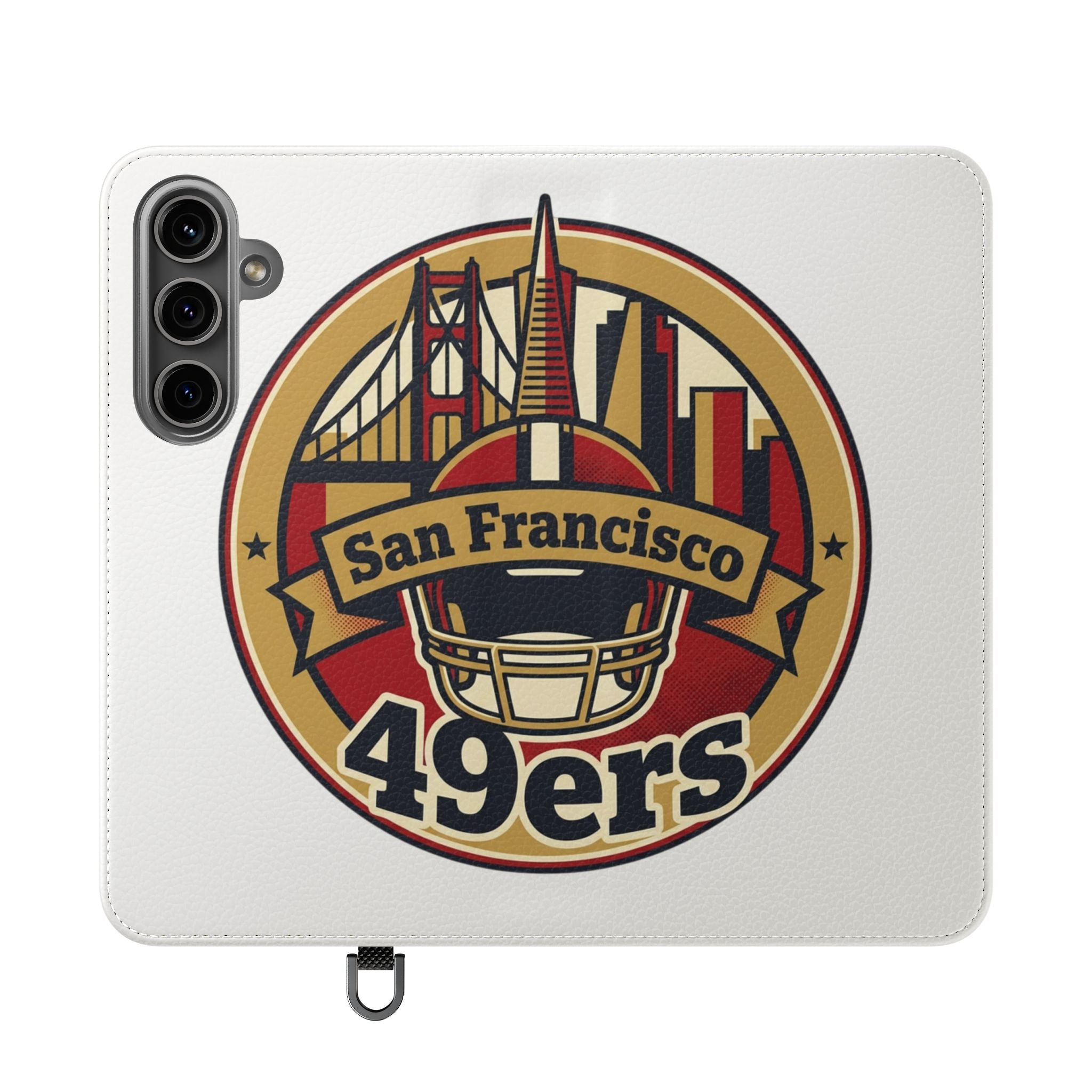San Francisco 49ers Vintage Logo Flip Case | Phone Wallet