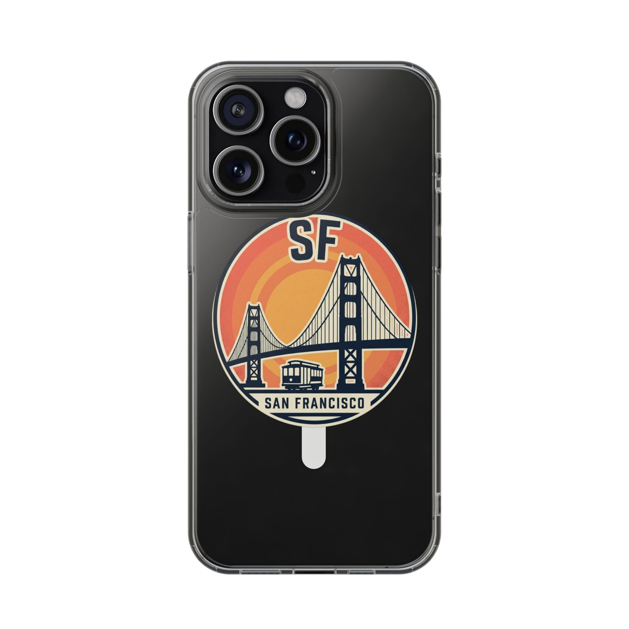 San Francisco Golden Gate Bridge phone case | Magnetic Clear Case
