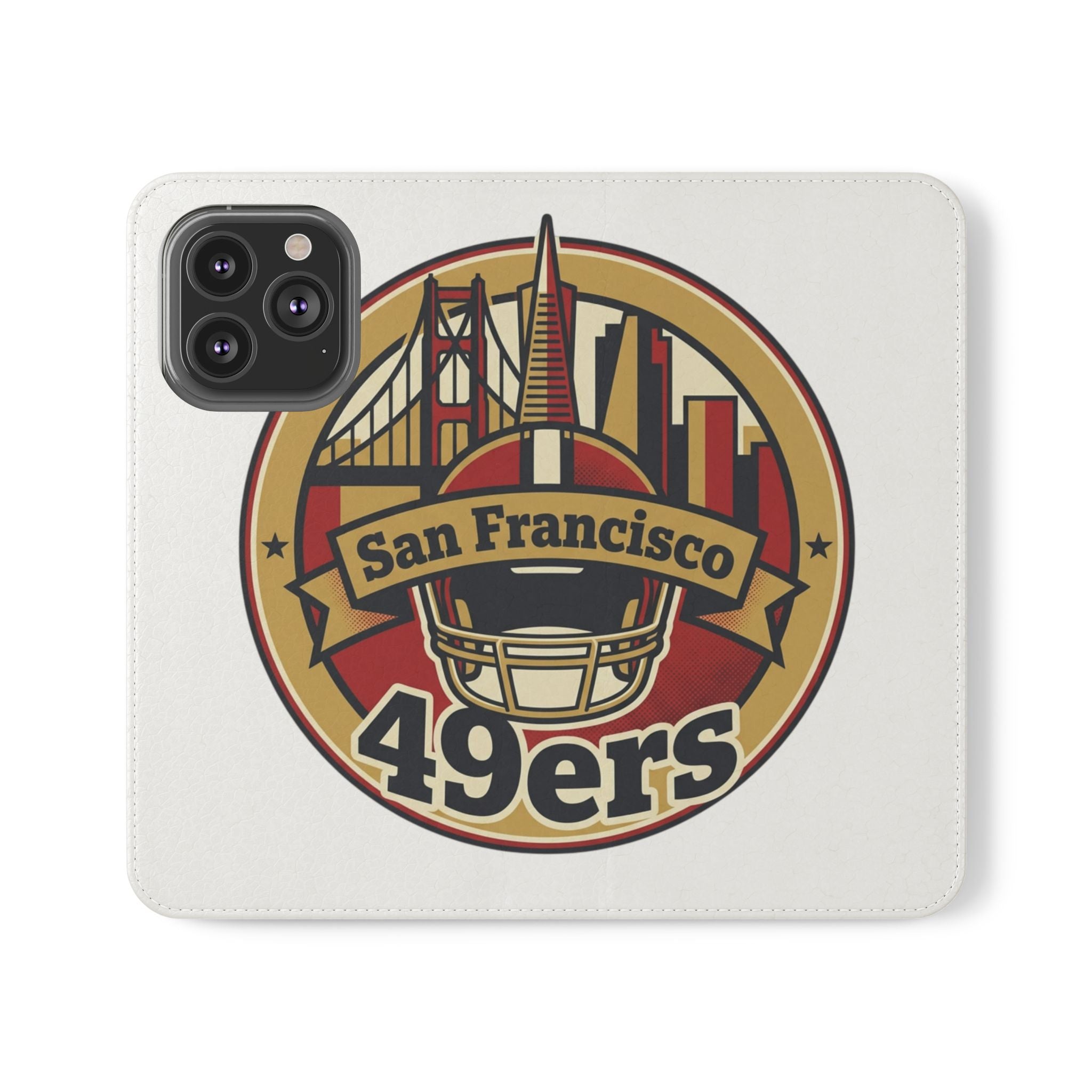 San Francisco 49ers Vintage Logo Flip Case | Phone Wallet
