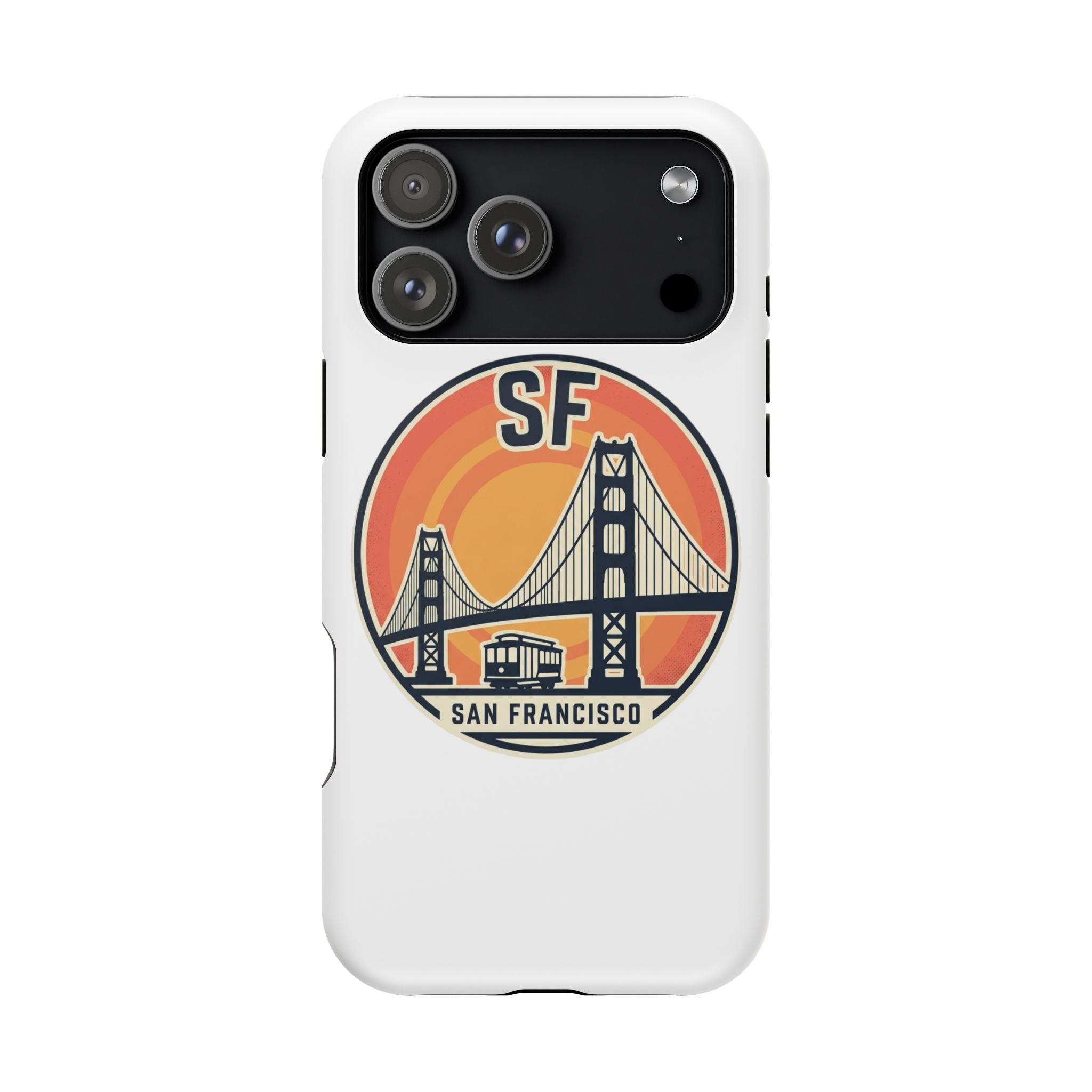 San Francisco Golden Gate Circle Phone Case