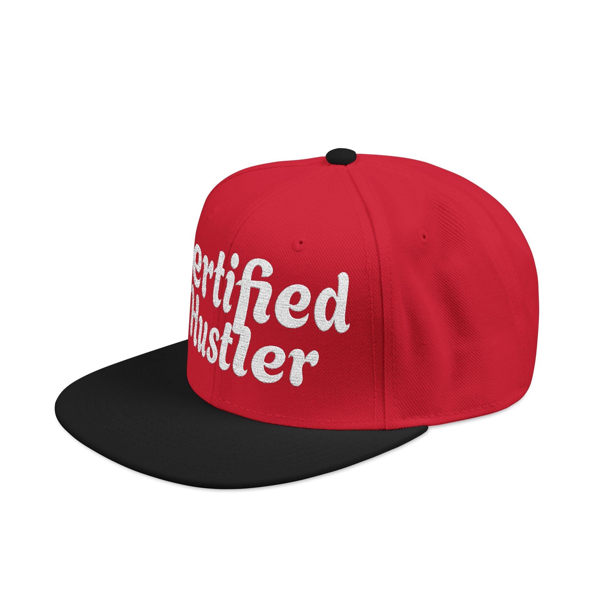 Certified Hustler Snapback | Embroidered Trucker Hat