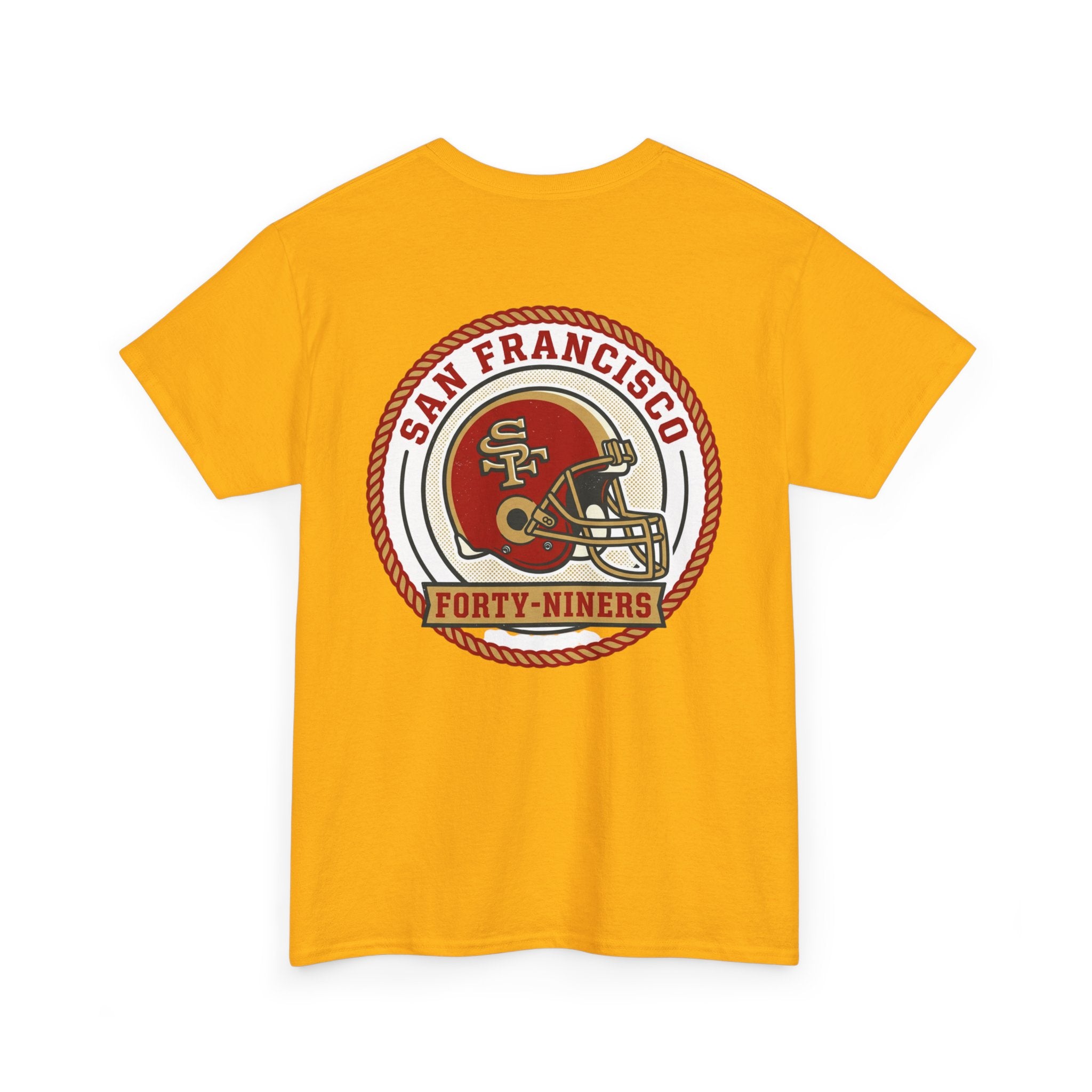 San Francisco 49ers Helmet Tee | Vintage Football Logo Shirt