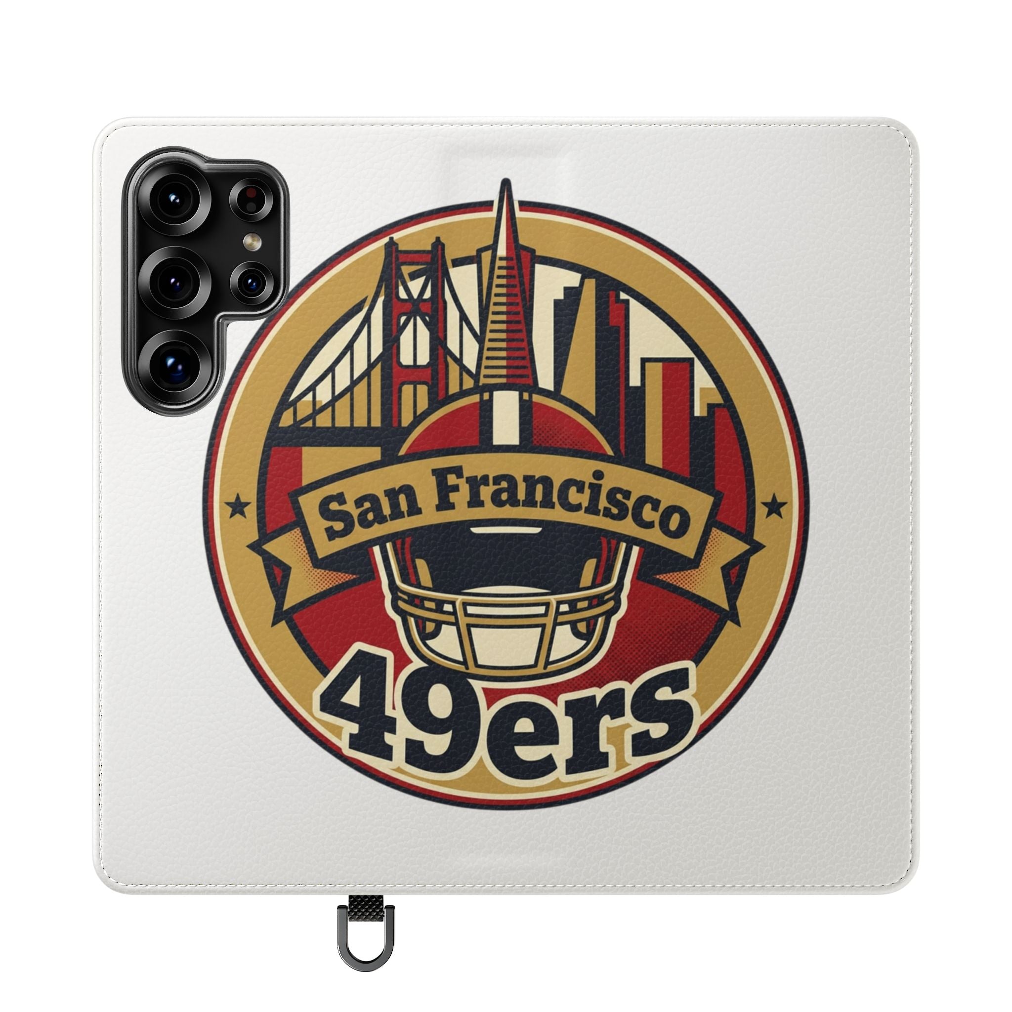 San Francisco 49ers Vintage Logo Flip Case | Phone Wallet
